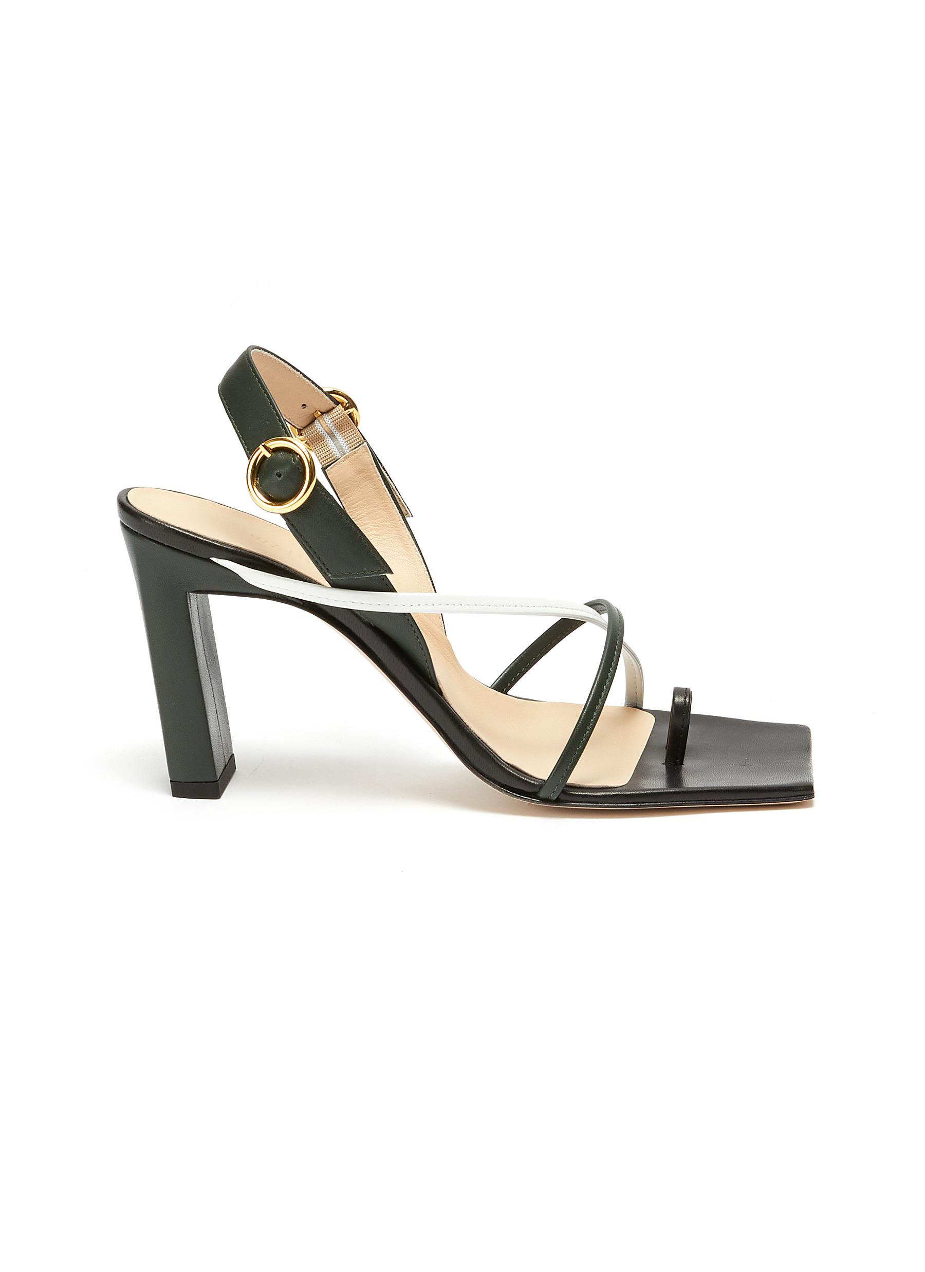 square toe strappy sandals