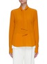 Main View - Click To Enlarge - VICTORIA BECKHAM - Pussy-bow silk blouse