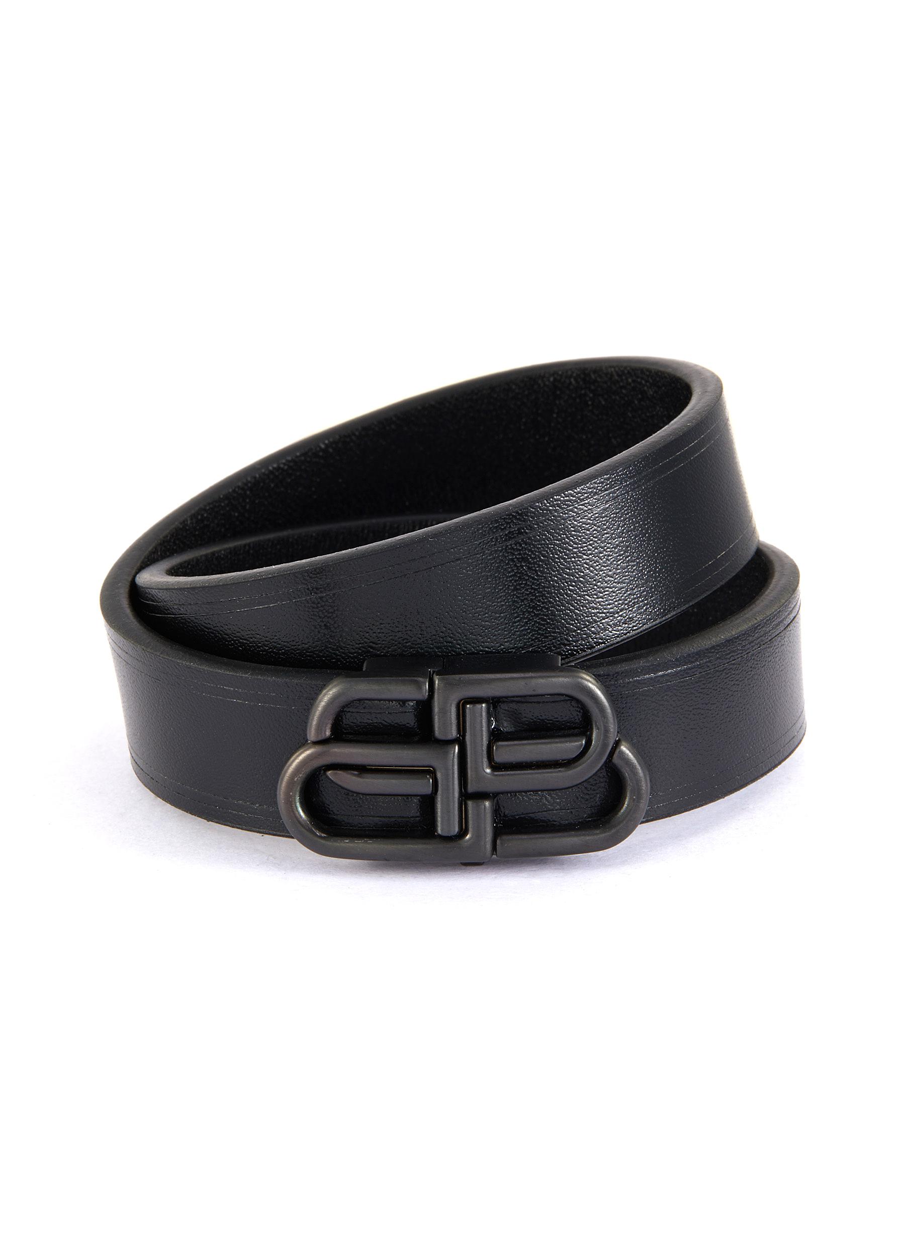 balenciaga leather bracelet