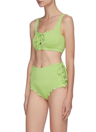 Figure View - Click To Enlarge - MARYSIA - Bumby Palm Springs' Front Tie Bikini Top