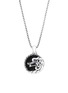 Main View - Click To Enlarge - JOHN HARDY - Legends Naga' sapphire sterling silver box chain pendant necklace