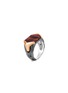 Main View - Click To Enlarge - JOHN HARDY - 'Asli Classic Chain' red tiger iron sterling silver bronze signet ring