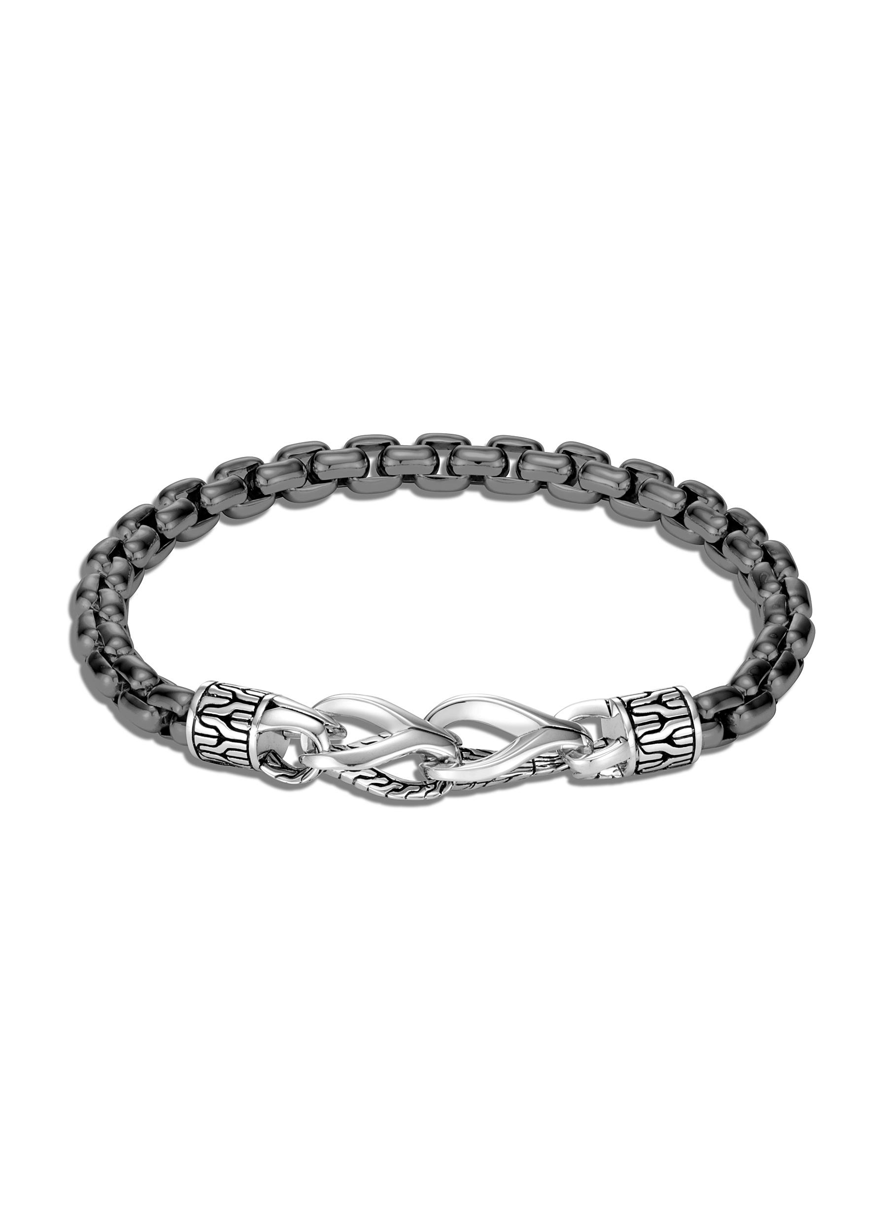 John Hardy Asli Clic Chain Sterling Silver Box Asli Clic Chain Sterling Silver