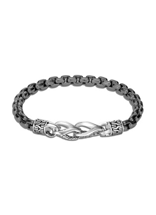 Main View - Click To Enlarge - JOHN HARDY - 'Asli Classic Chain' sterling silver rhodium box chain bracelet