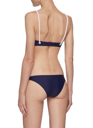 Back View - Click To Enlarge - SOLID & STRIPED - The Rachel slim fit bikini bottom