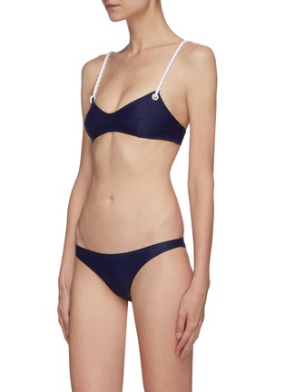 Front View - Click To Enlarge - SOLID & STRIPED - The Rachel slim fit bikini bottom