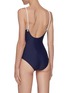 Back View - Click To Enlarge - SOLID & STRIPED - The Nina rope strap one piece swimsuit
