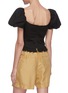 Back View - Click To Enlarge - DE LA VALI - Koko cotton corset top