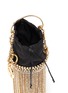 Detail View - Click To Enlarge - ROSANTICA - Baby Ghizlan' fringe strass bottom key chain necklace charm