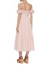 Back View - Click To Enlarge - STAUD - 'Elio' off shoulder puff sleeve dress