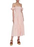 Figure View - Click To Enlarge - STAUD - 'Elio' off shoulder puff sleeve dress