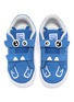 Detail View - Click To Enlarge - PUMA - 'Monster Family' double velcro suede leather toddler sneakers
