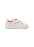 Main View - Click To Enlarge - PUMA - 'Cloud' double velcro leather kids sneakers