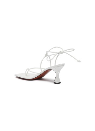  - MANU ATELIER - 'Freya' lace up thong leather sandals