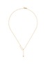 Main View - Click To Enlarge - XIAO WANG - Elements' diamond 14K gold bead necklace