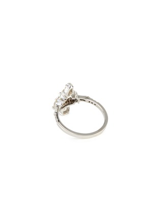 Detail View - Click To Enlarge - XIAO WANG - Galaxy' diamond 18k white gold ring