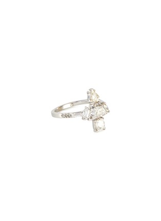 Main View - Click To Enlarge - XIAO WANG - Galaxy' diamond 18k white gold ring