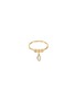 Main View - Click To Enlarge - XIAO WANG - Diamond marquise opal 18k gold ring