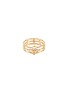 Main View - Click To Enlarge - XIAO WANG - Gravity' diamond 14K gold full stack ring