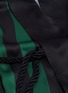 Detail View - Click To Enlarge - MONSE - Belted stripe sash robe dress