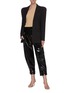 Figure View - Click To Enlarge - TIBI - 'Giselle' one shoulder stretch camisole
