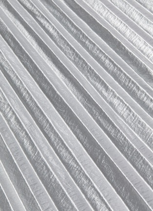 Detail View - Click To Enlarge - TIBI - Metallic pleated skirt