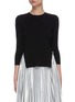 Main View - Click To Enlarge - TIBI - 'Giselle' open back stretch sweater
