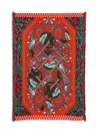 Main View - Click To Enlarge - KUSTAA SAKSI - In The Fish Trap limited edition tapestry