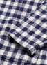 Detail View - Click To Enlarge - ALTEA - Check intarsia wool blend knit jacket