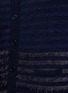 Detail View - Click To Enlarge - ALTEA - Bouclé stripe wool cardigan