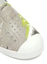 Detail View - Click To Enlarge - NATIVE  - Jefferson' Perforated kids slip-on sneakers