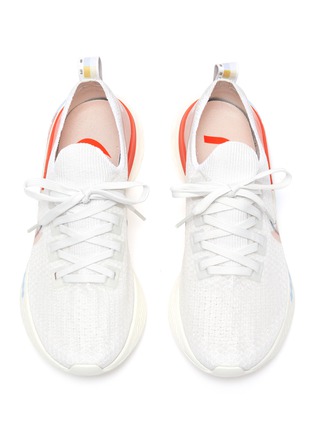 Detail View - Click To Enlarge - NIKE - React Infinity Run Flyknit' premium lace up sneakers