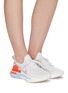Figure View - Click To Enlarge - NIKE - React Infinity Run Flyknit' premium lace up sneakers