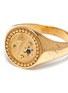 Detail View - Click To Enlarge - MEADOWLARK - 'Amulet Strength' diamond sapphire signet ring