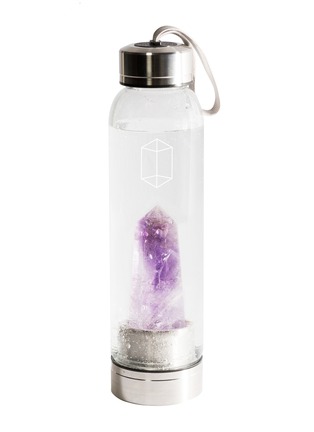 Main View - Click To Enlarge - GLACCE - Amethyst Crystal Elixir Water Bottle