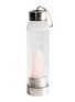 Main View - Click To Enlarge - GLACCE - Rose Quartz Crystal Elixir Water Bottle
