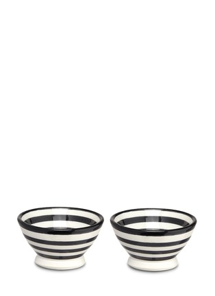 Main View - Click To Enlarge - CHABI CHIC - Stripe mini bowl set