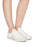 Figure View - Click To Enlarge - VEJA - 'Campo' lace up chromefree leather sneakers