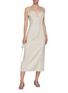Figure View - Click To Enlarge - JACQUEMUS - 'La Robe Valerie' fray outseam sleeveless dress