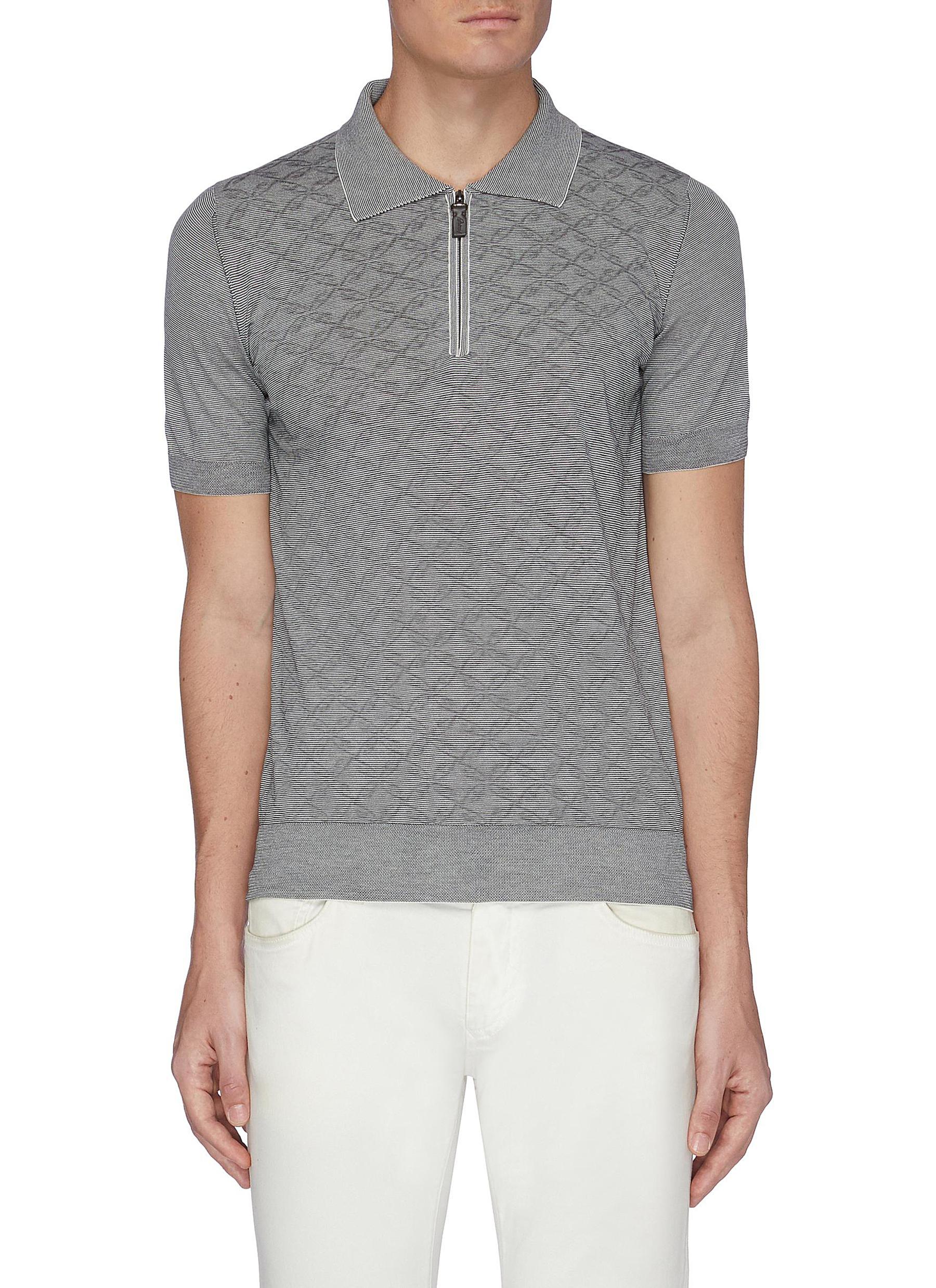 jacquard polo