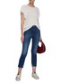 Figure View - Click To Enlarge - CURRENT/ELLIOTT - The Comos ruffle sleeve linen top