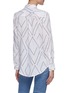 Back View - Click To Enlarge - EQUIPMENT - Essential geometric print linen shirt