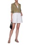 Figure View - Click To Enlarge - EQUIPMENT - Boyde linen shorts