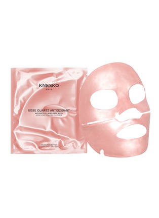 Main View - Click To Enlarge - KNESKO - Rose Quartz Antioxidant Collagen Face Masks