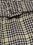 Detail View - Click To Enlarge - PORTSPURE - Gingham print belted A-line skirt