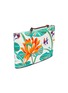 Detail View - Click To Enlarge - LOEWE - Paula's Ibiza' waterlily print canvas oblong pouch
