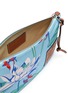Detail View - Click To Enlarge - LOEWE - Paula's Ibiza' waterlily print canvas oblong pouch