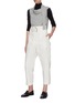 Figure View - Click To Enlarge - 3.1 PHILLIP LIM - Chambray draped cowl neck tank top