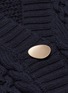  - 3.1 PHILLIP LIM - Cable knit metal button cardigan