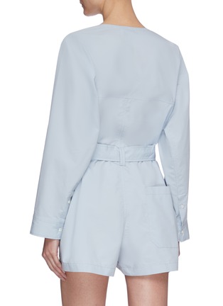 Back View - Click To Enlarge - 3.1 PHILLIP LIM - Belted playsuit